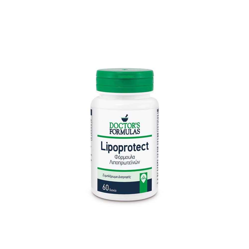 Doctor's Formula Lipoprotect, Συμπλήρωμα Διατροφής Φόρμουλα Λιποπρωτεϊνών για την Υπερλιπιδαιμία, 60 δισκία