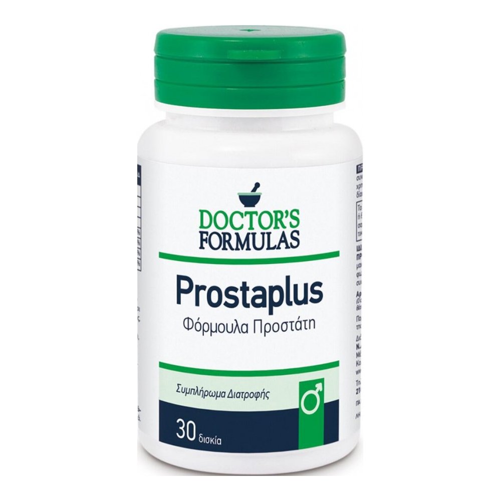 Doctor's Formulas Prostaplus Συμπλήρωμα Διατροφής για την Καλή Υγεία του Προστάτη, 30δισκία