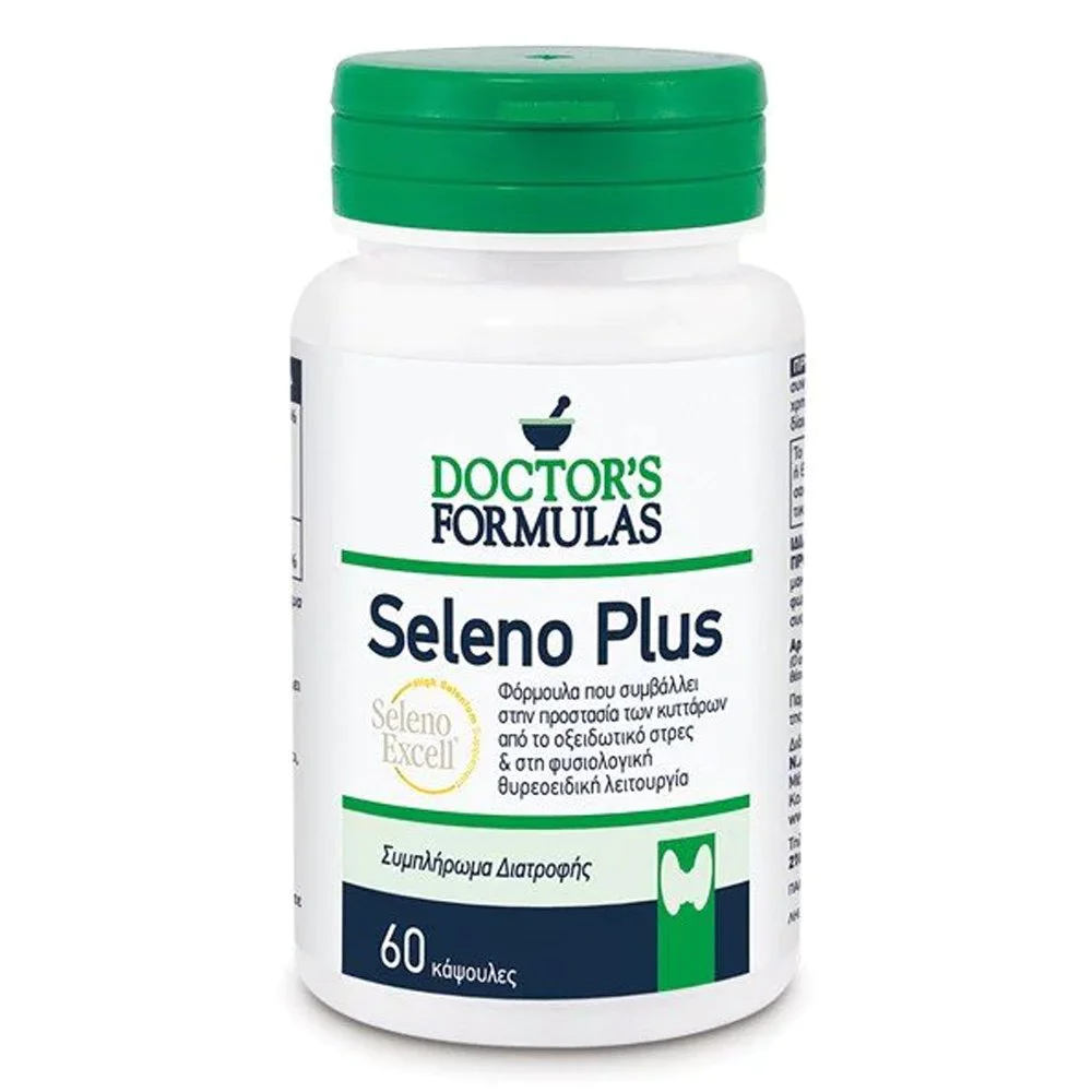 Doctor's Formulas Seleno Plus Φόρμουλα Σεληνίου για Αντιοξειδωτική Προστασία, 60 caps Doctor's Formulas Seleno Plus Φόρμουλα Σεληνίου για Αντιοξειδωτική Προστασία, 60 caps