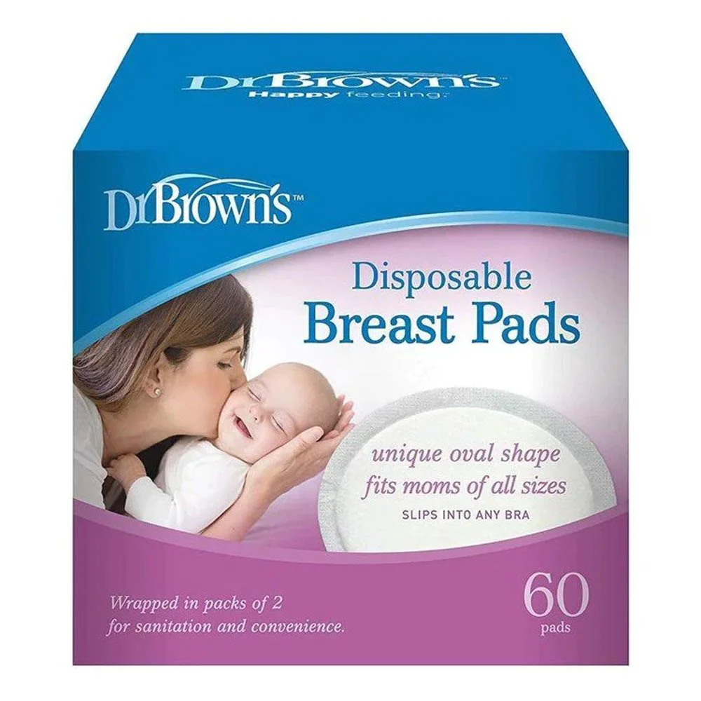 Dr. Brown's Επιθέματα στήθους μίας χρήσης, 60 τμχ. Dr. Brown's Επιθέματα στήθους μίας χρήσης, 60 τμχ.