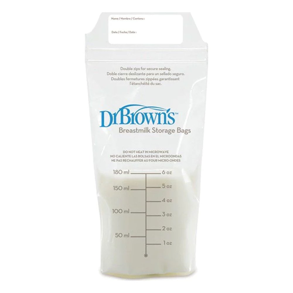 Dr. Brown's Σακουλάκια Αποθήκευσης Μητρικού Γάλακτος, 25x180ml