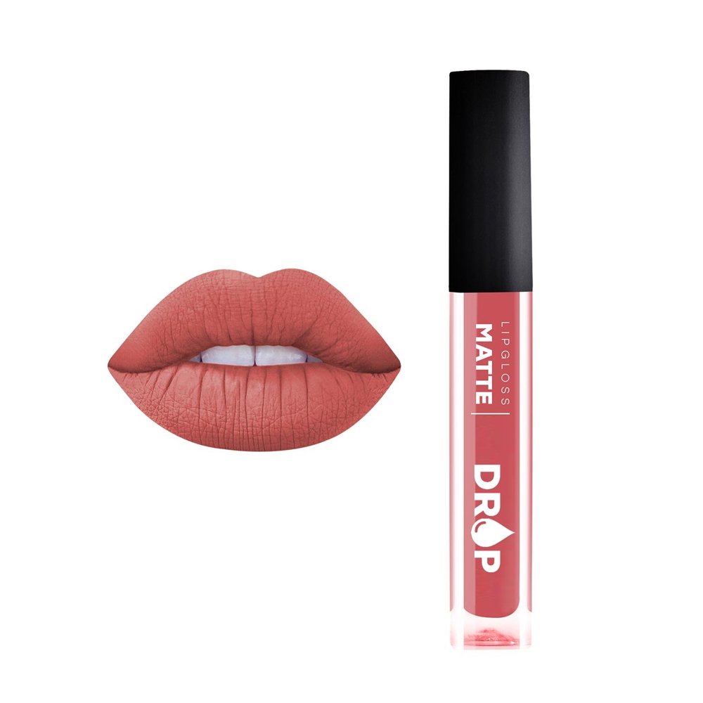 Drop Lipstick Liquid Lip Matte Υγρό Ματ Κραγιόν Carmine Pink Νο515, 7ml