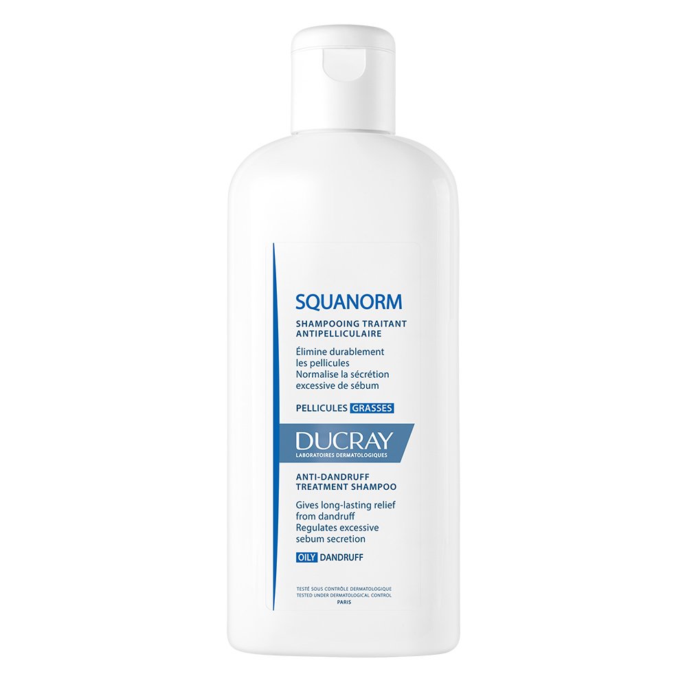 Ducray Squanorm Oily Dandruff Shampoo Λιπαρή Πιτυρίδα, 200ml