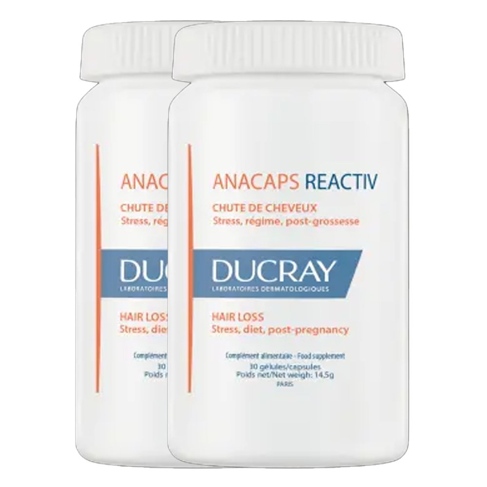 Ducray Promo -25% Anacaps Reactiv Συμπλήρωμα Διατροφής Κατά της Τριχόπτωσης, 60caps