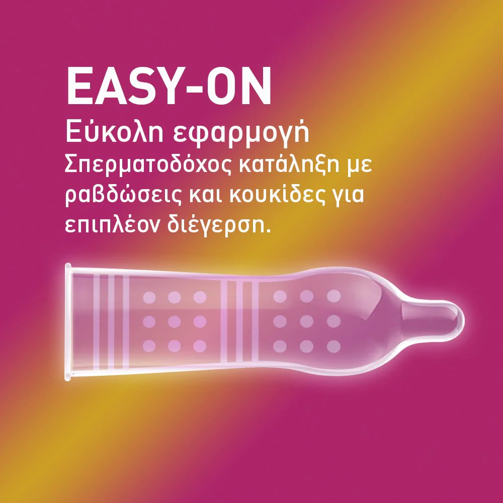 Durex Pleasuremax Προφυλακτικά με Ανάγλυφες Κουκίδες & Ραβδώσεις, 12τεμ Durex Pleasuremax Προφυλακτικά με Ανάγλυφες Κουκίδες & Ραβδώσεις, 12τεμ