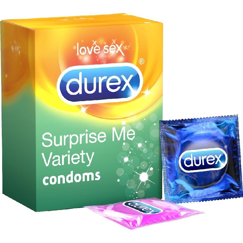 Durex Surprise Me Variety Προφυλακτικά, 40τμχ