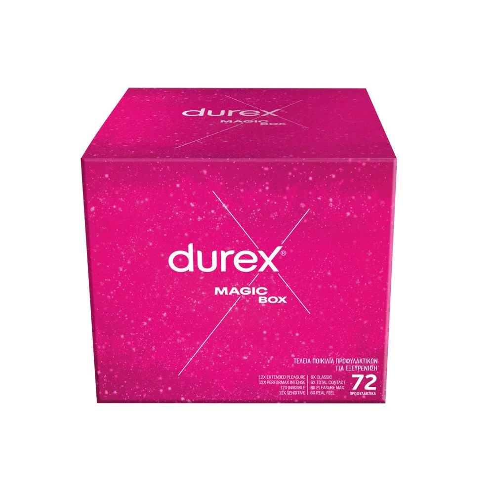 Durex Προφυλακτικά Magicbox Limited Edition, 72τεμ 