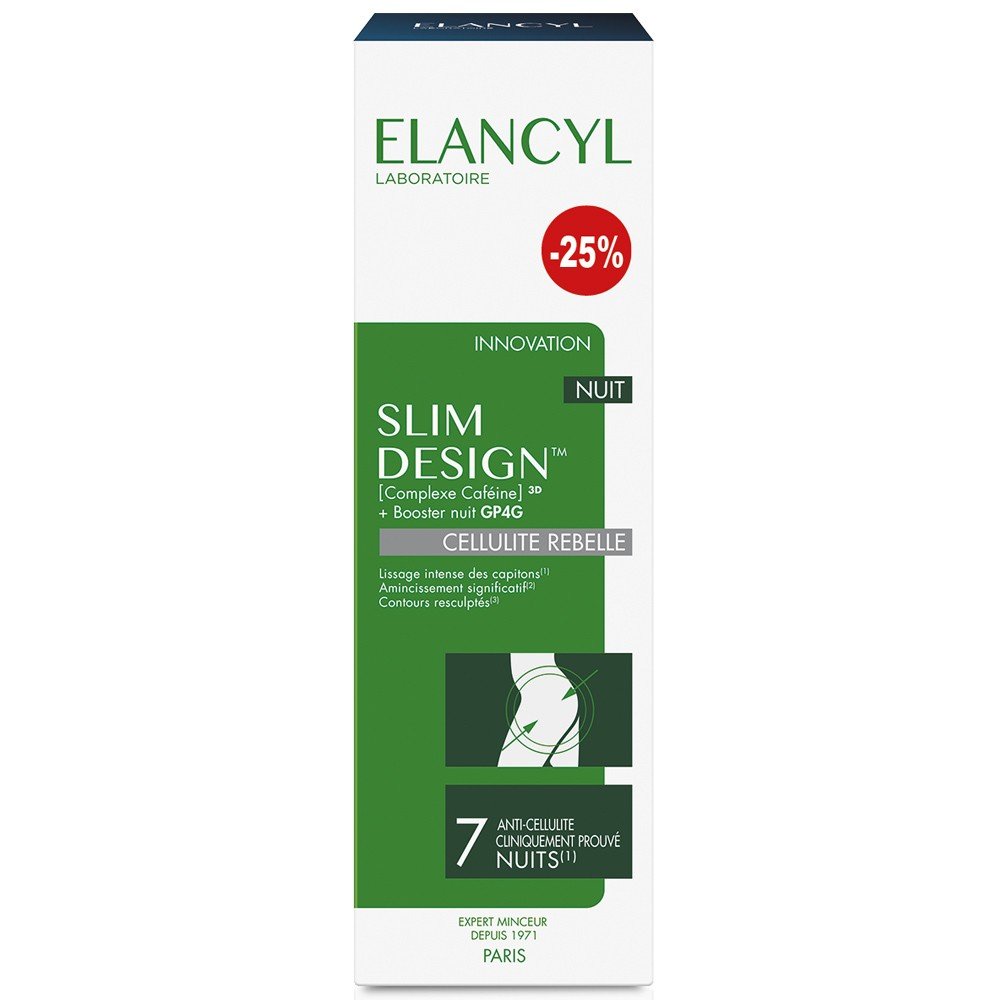 Elancyl Slim Design Νight  Ορός Αδυνατίσματος Που Δρα Κατά Την Διάρκεια Της Νύχτας, 200ml 