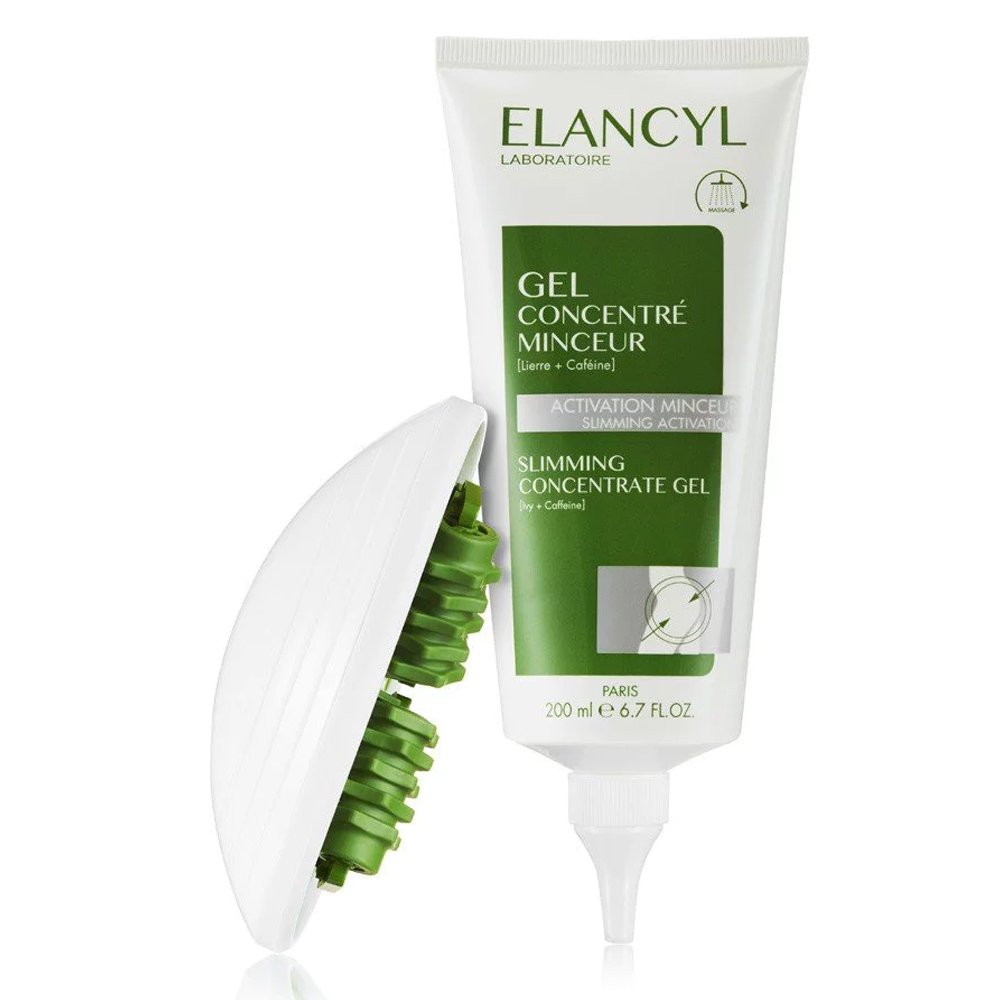 Elancyl Slim Σετ  Massage Γάντι Μασάζ κατά της Κυτταρίτιδας 1τμχ & Slimming Concentrate Gel, 200ml
