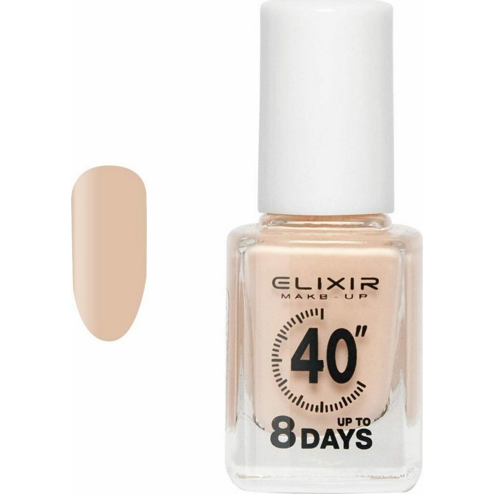 Elixir Make-Up Nail 40'' Polish Βερνίκι Νυχιών Up To 8 Days 007 Light Breeze, 13ml