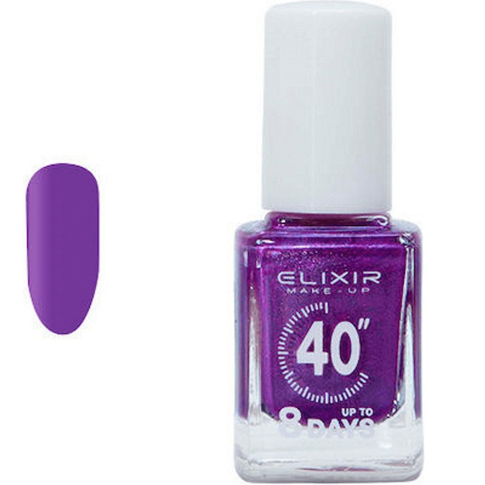 Elixir Make-Up Nail 40'' Polish Βερνίκι Νυχιών Up To 8 Days 018 Exposed, 13ml