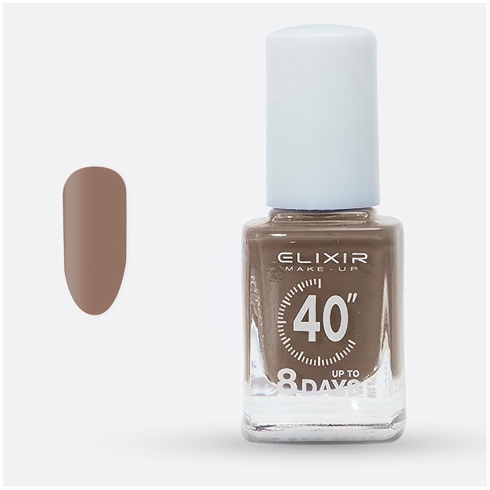 Elixir Make-Up Nail Polish 40'' Βερνίκι Νυχιών Up To 8 Days 076 Balance, 13ml