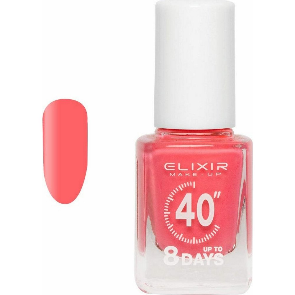 Elixir Make-Up Nail Polish 40'' Βερνίκι Νυχιών Up To 8 Days 139 Fantasy Rose, 13ml