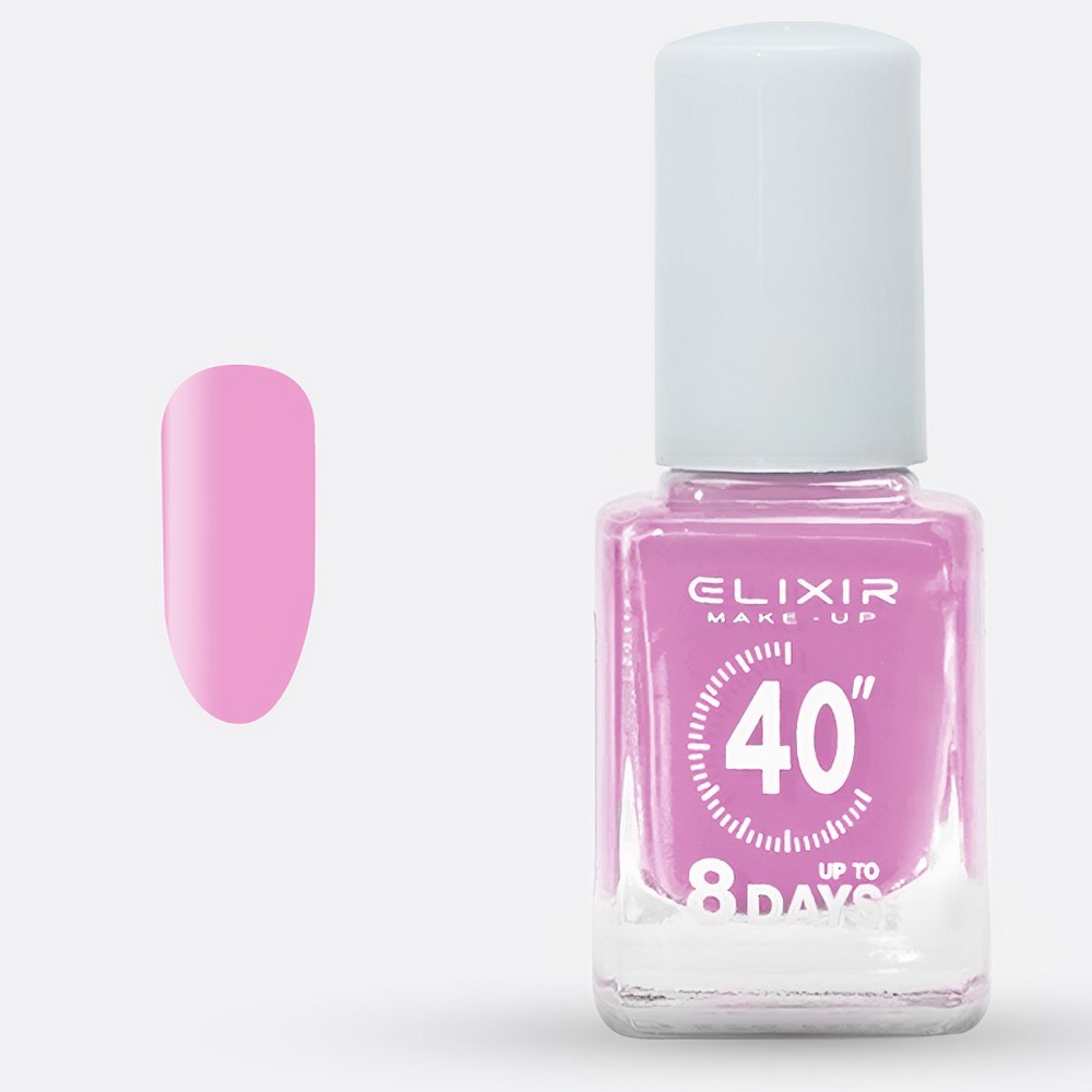 Elixir Make-Up Nail Polish 40'' Βερνίκι Νυχιών Up To 8 Days 154 Illusion, 13ml