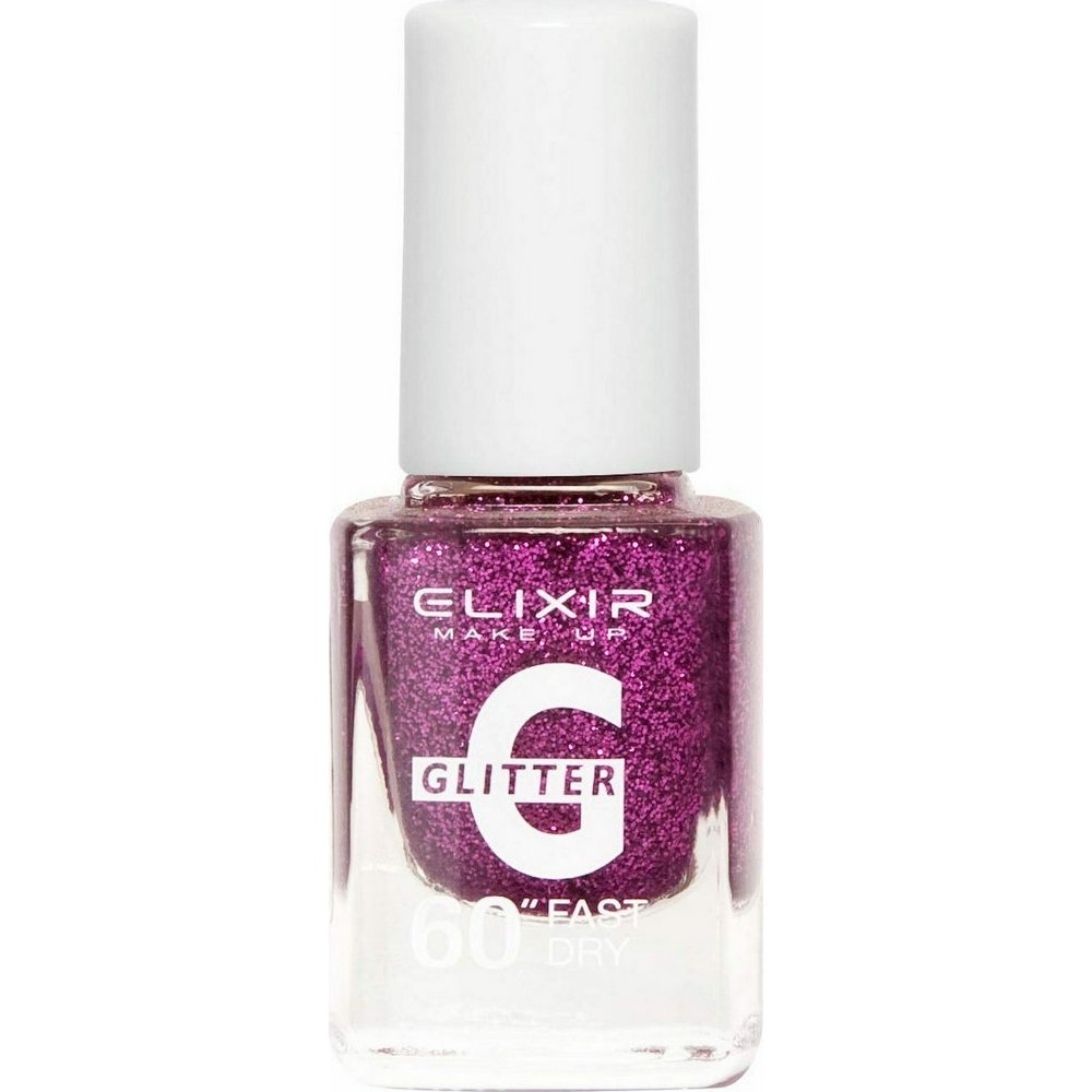 Elixir Make-Up Nail Polish 60'' Glitter Βερνίκι Νυχιών 183, 13ml