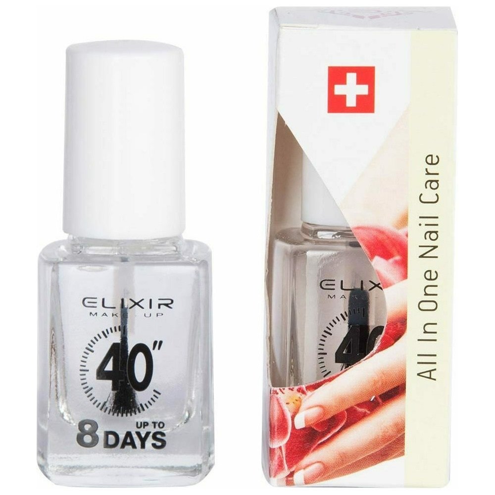 Elixir Make-Up Fast Dry All In One Nail Care Θεραπεία Νυχιών 866, 13ml
