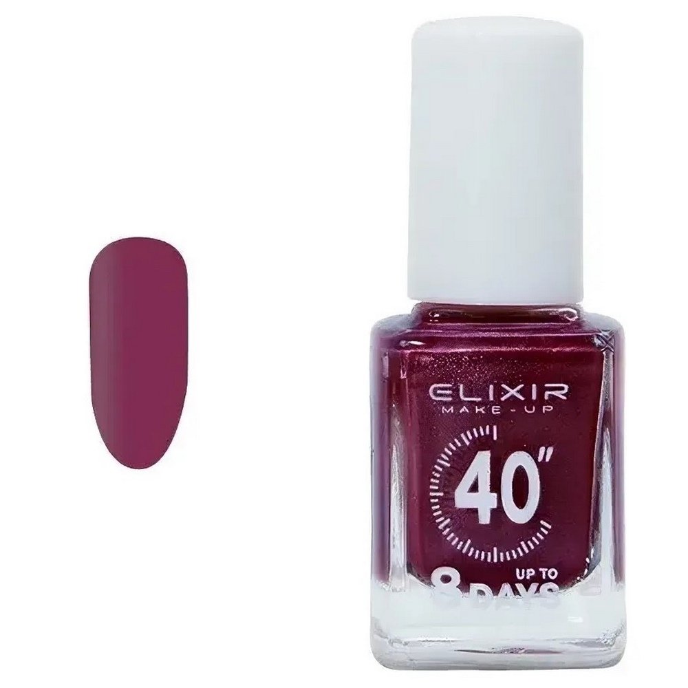 Elixir Make-Up Nail 40'' Polish Βερνίκι Νυχιών Up To 8 Days 228 Alter Ego, 13ml