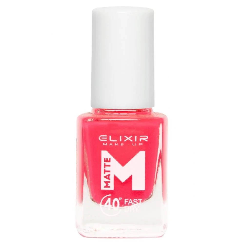 Elixir Make-Up Matte Nail Polish 40'' Βερνίκι Νυχιών Up To 8 Days M18 Punch, 13ml Elixir Make-Up Matte Nail Polish 40'' Βερνίκι Νυχιών Up To 8 Days M18 Punch, 13ml