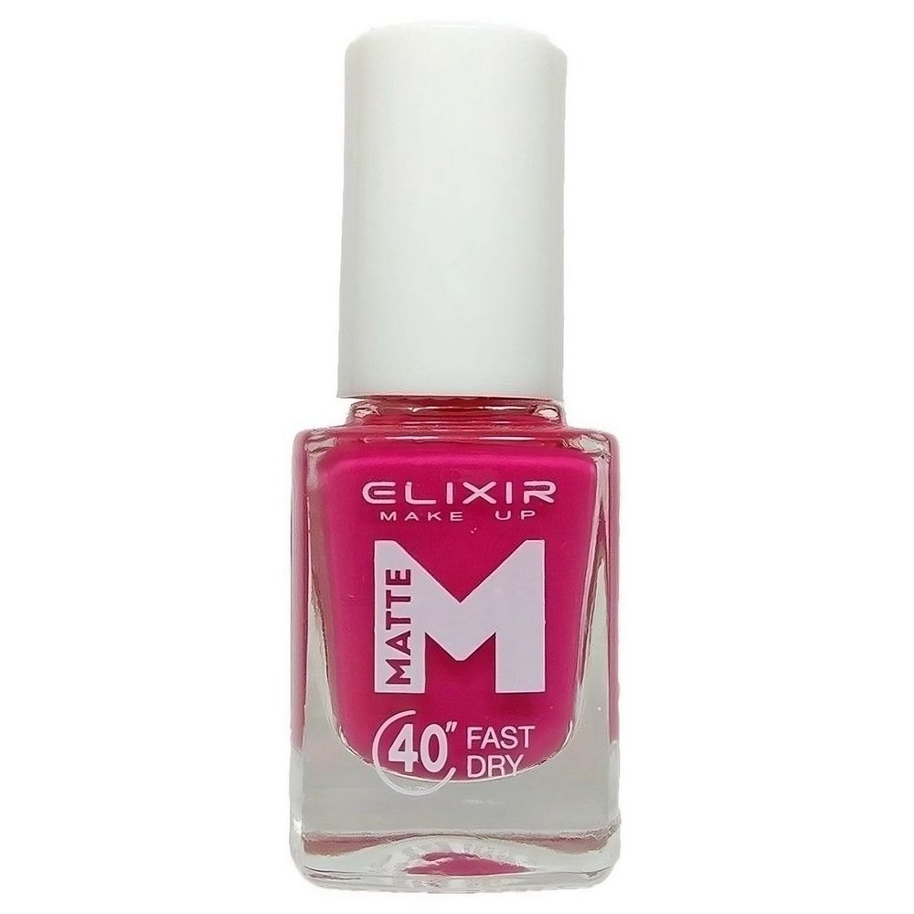 Elixir Make-Up Matte Nail Polish 40'' Βερνίκι Νυχιών Up To 8 Days M37 Romance, 13ml
