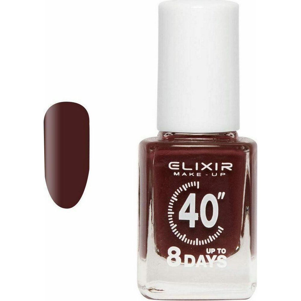 Elixir Make-Up Nail 40'' Polish Βερνίκι Νυχιών Up To 8 Days 375 Hickory, 13ml