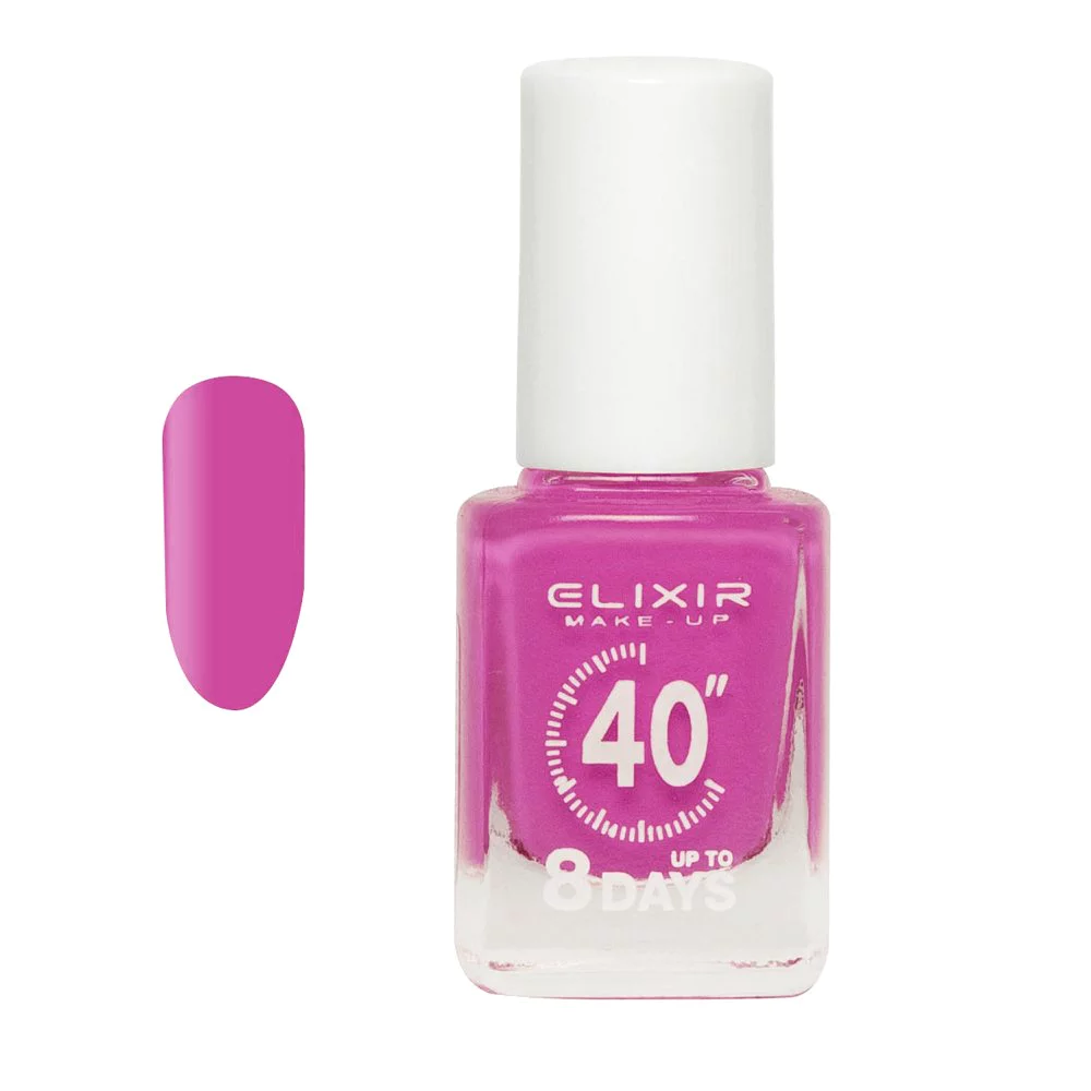 Elixir Make-Up Nail Polish Βερνίκι Νυχιών Up To 8 Days, 443 Magenta Mauve Elixir Make-Up Nail Polish Βερνίκι Νυχιών Up To 8 Days, 443 Magenta Mauve