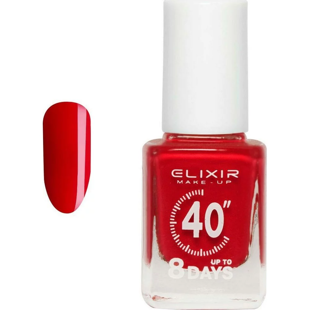 Elixir Make-Up Nail Polish 40'' Βερνίκι Νυχιών Up To 8 Days 448 Juicy Berry, 13ml Elixir Make-Up Nail Polish 40'' Βερνίκι Νυχιών Up To 8 Days 448 Juicy Berry, 13ml