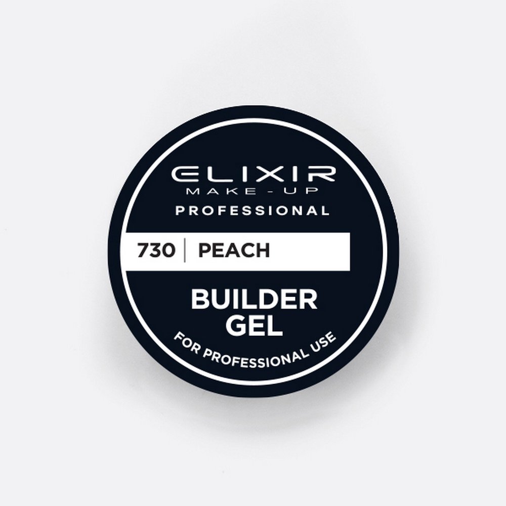  Elixir Make-Up Professional Builder Gel 730 Peach, 30gr