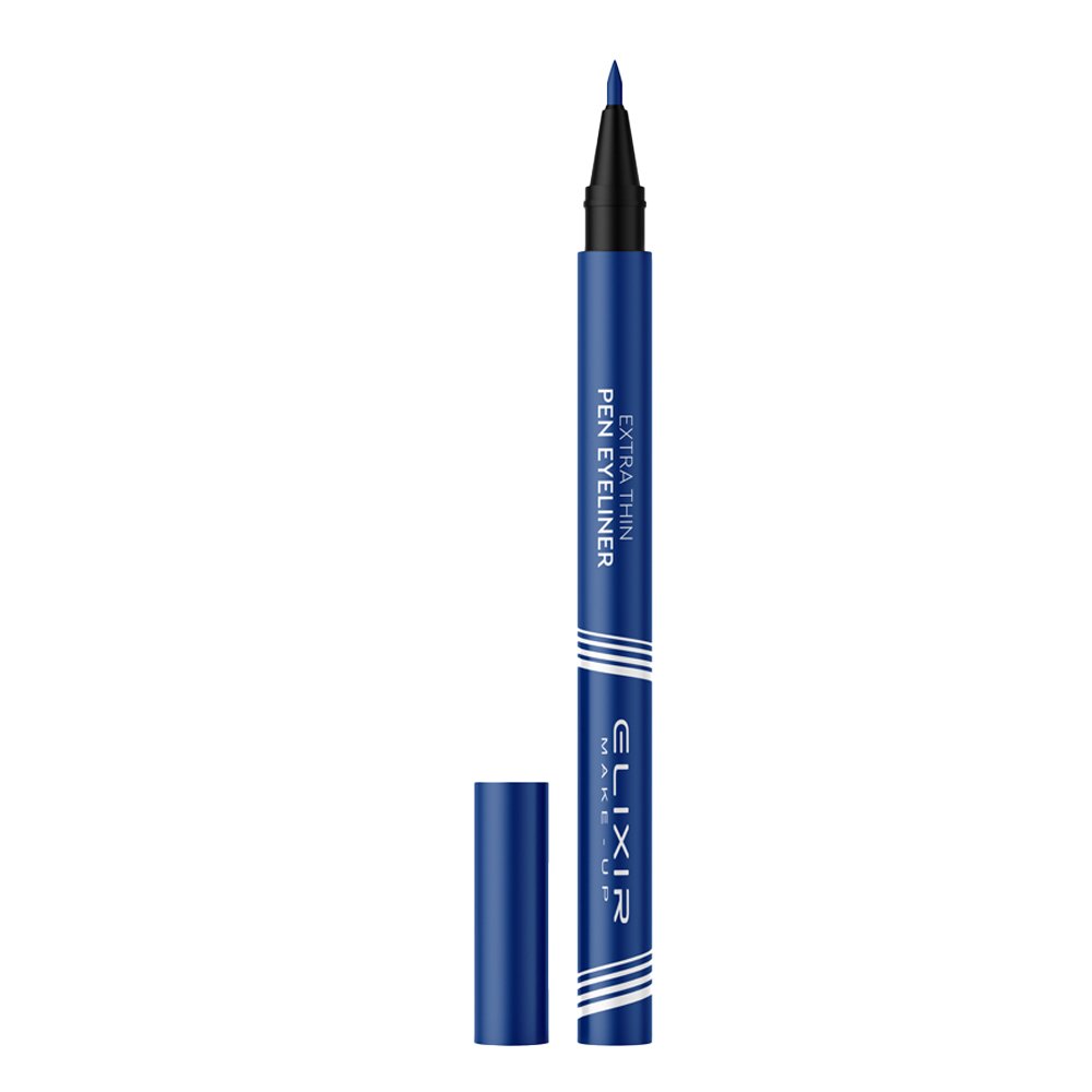 Elixir Extra Thin Στυλό Eye Liner 003 Aegean Blue, 1τμχ
