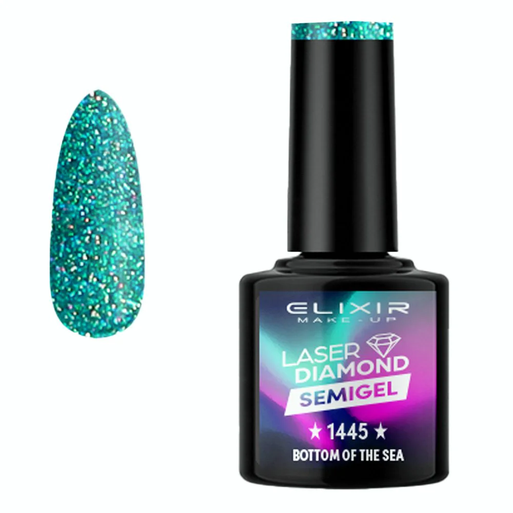 Elixir Semi Gel 1445 Bottom Of The Sea, 8ml Elixir Semi Gel 1445 Bottom Of The Sea, 8ml