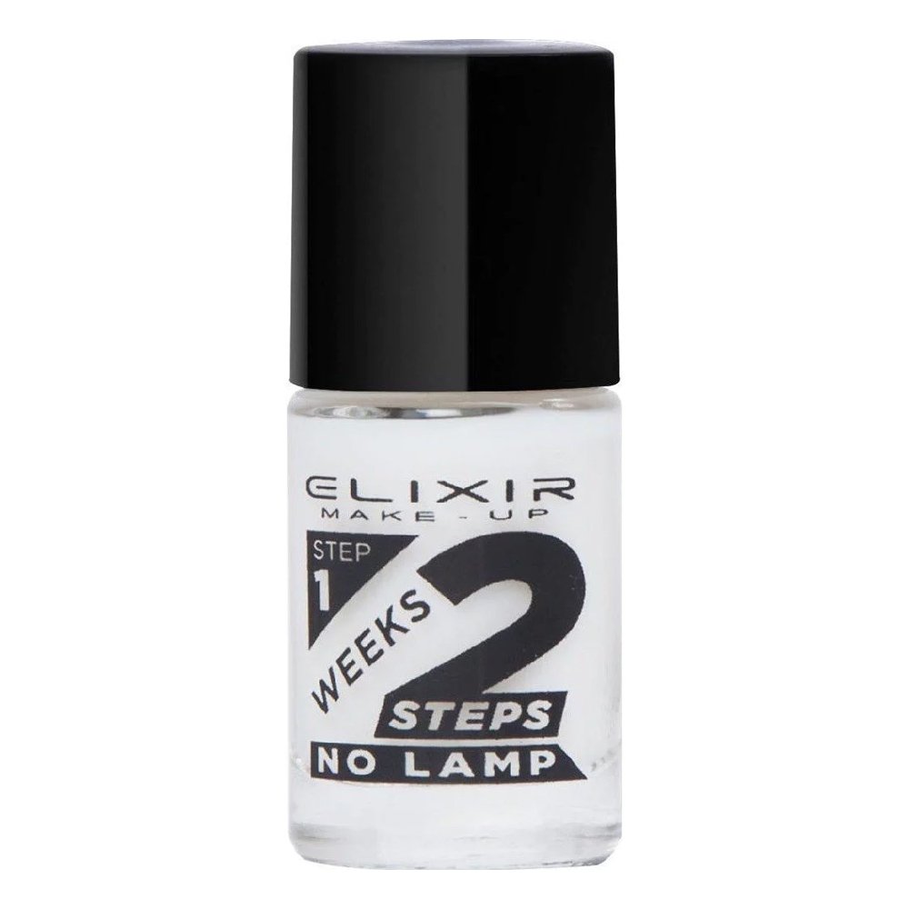 Elixir Make-Up 2 Weeks Nail Polish Βερνίκι Νυχίων Gel Effect 2 Εβδομάδων (Χωρίς Λάμπα) 702 Milky White, 1τμχ
