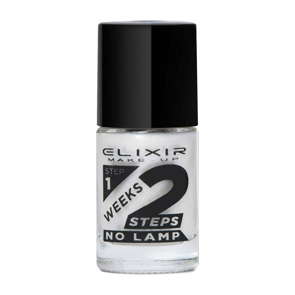 Elixir Make-Up 2 Weeks Nail Polish Βερνίκι Νυχίων Gel Effect 2 Εβδομάδων (Χωρίς Λάμπα), 703 White Pearl