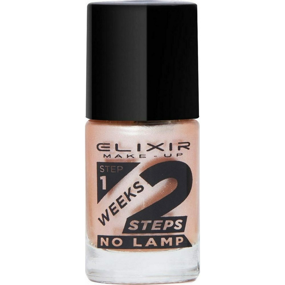 Elixir Make-Up 2 Weeks Nail Polish Βερνίκι Νυχίων Gel Effect 2 Εβδομάδων (Χωρίς Λάμπα), 711 Shiny Pink