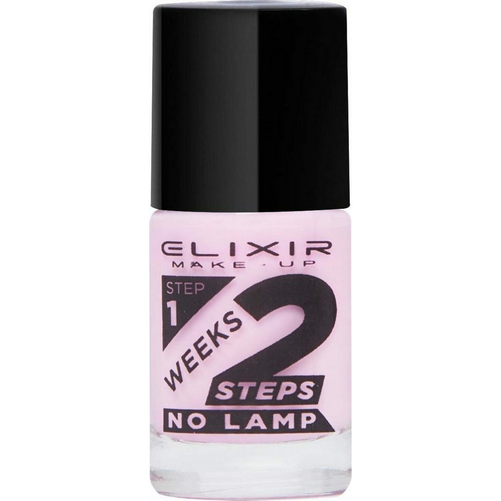 Elixir Make-Up 2 Weeks Nail Polish Βερνίκι Νυχίων Gel Effect 2 Εβδομάδων (Χωρίς Λάμπα), 714 Baby Pink