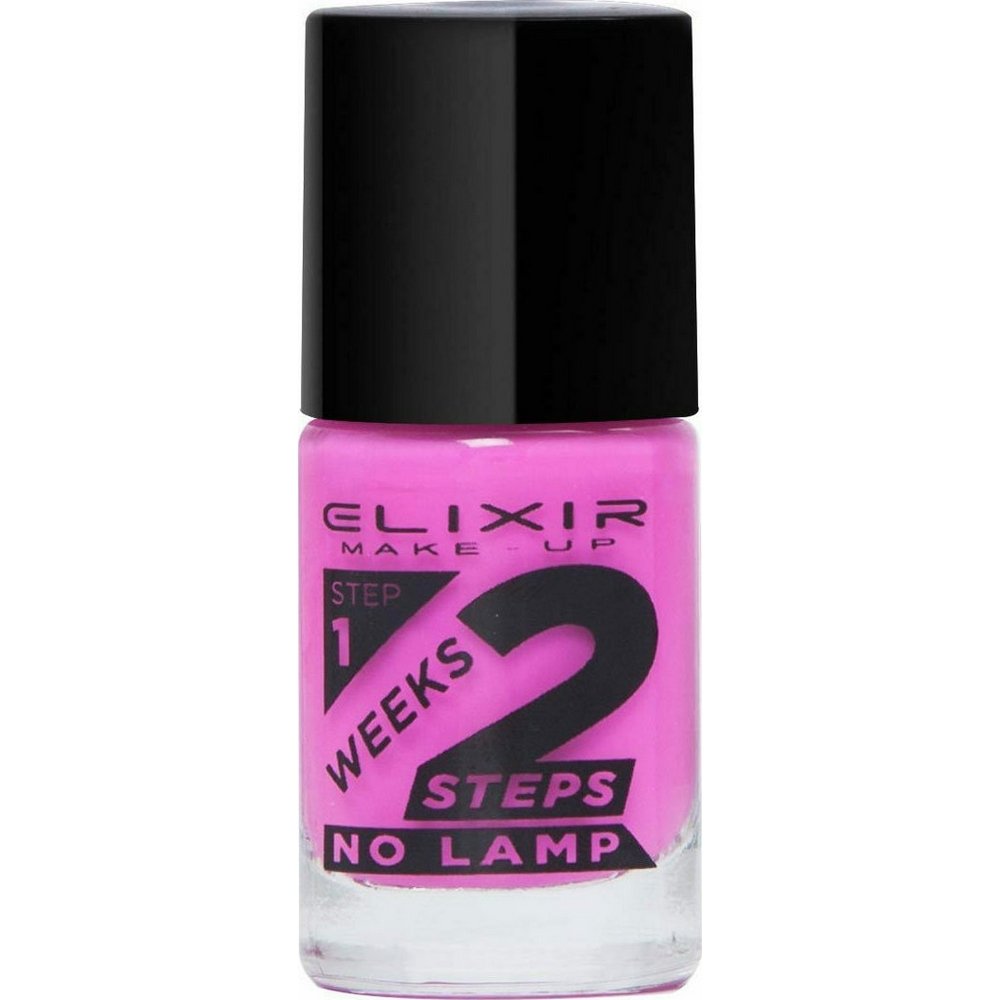 Elixir Make-Up 2 Weeks Nail Polish Βερνίκι Νυχίων Gel Effect 2 Εβδομάδων (Χωρίς Λάμπα), 719 Hollywood Cerise