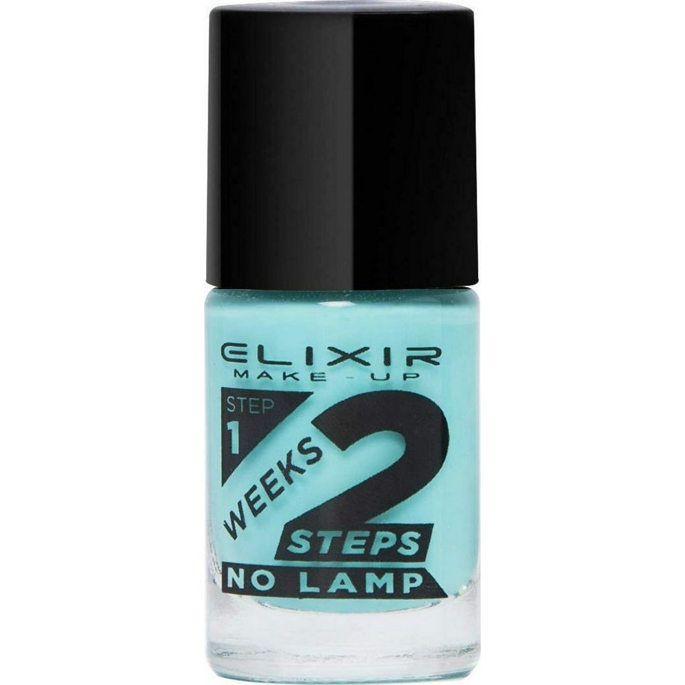 Elixir Make-Up 2 Weeks Nail Polish Βερνίκι Νυχίων Gel Effect 2 Εβδομάδων (Χωρίς Λάμπα), 737 Pale Blue