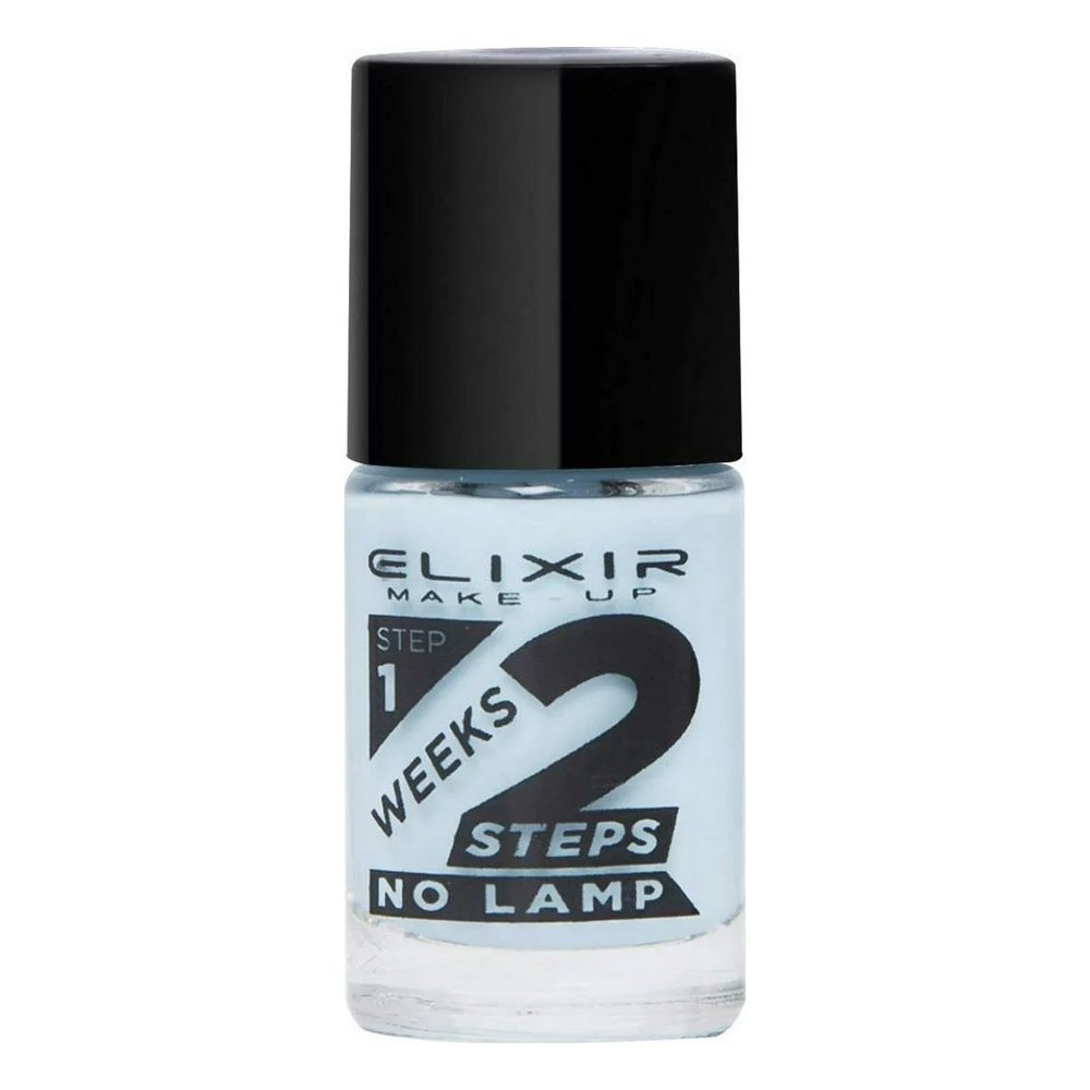 Elixir Make-Up 2 Weeks Nail Polish Βερνίκι Νυχίων Gel Effect 2 Εβδομάδων Χωρίς Λάμπα 739 Alice Blue, 1τμχ