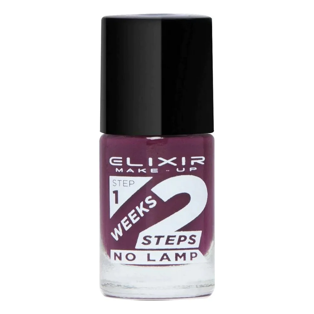 Elixir Make-Up 2 Weeks Nail Polish Βερνίκι Νυχίων Gel Effect 2 Εβδομάδων Χωρίς Λάμπα 754 Mahogany, 1τμχ