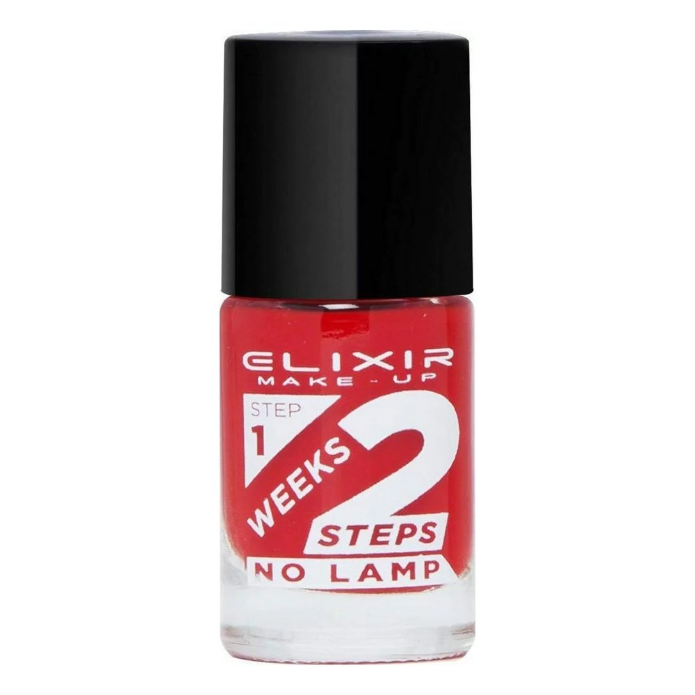 Elixir Make-Up 2 Weeks Nail Polish Βερνίκι Νυχίων Gel Effect 2 Εβδομάδων Χωρίς Λάμπα 760 Ruby, 1τμχ