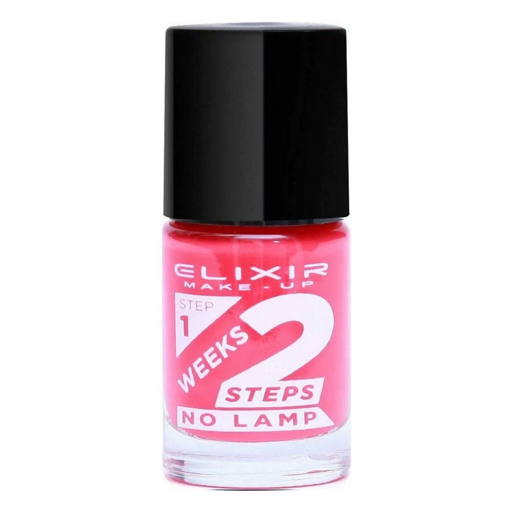 Elixir Make-Up 2 Weeks Nail Polish Βερνίκι Νυχίων Gel Effect 2 Εβδομάδων Χωρίς Λάμπα 781 Rose Pink, 1τμχ