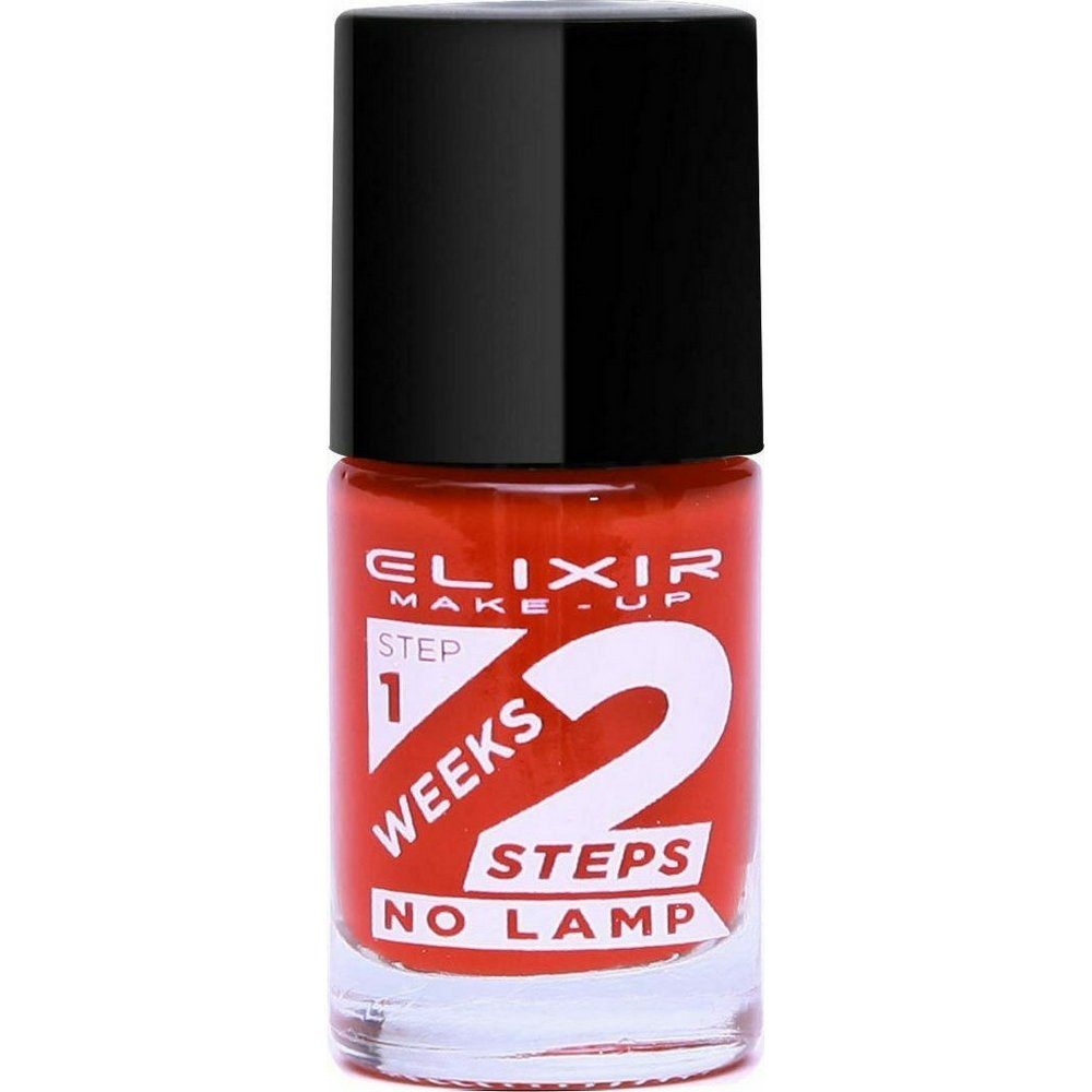 Elixir Make-Up 2 Weeks Nail Polish Βερνίκι Νυχίων Gel Effect 2 Εβδομάδων (Χωρίς Λάμπα), 784 Carmine Pink