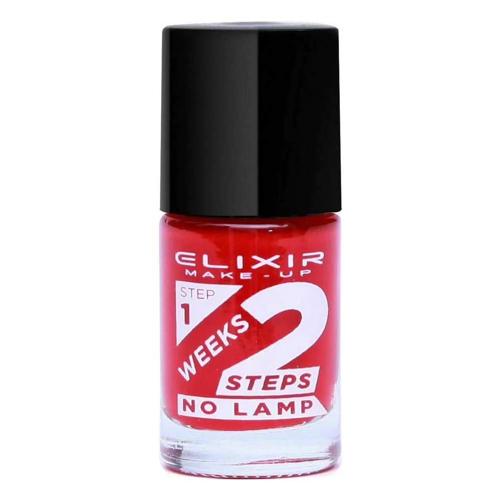 Elixir Make-Up 2 Weeks Nail Polish Βερνίκι Νυχίων Gel Effect 2 Εβδομάδων Χωρίς Λάμπα 785 Poppy Red, 1τμχ