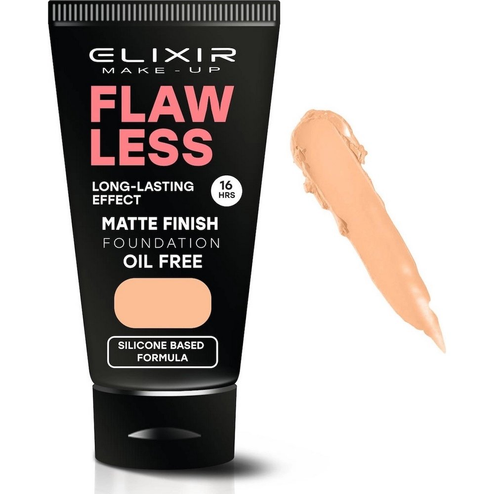Elixir Make-up Matte Finish Liquid Foundation No364 Natural Tan, 30ml