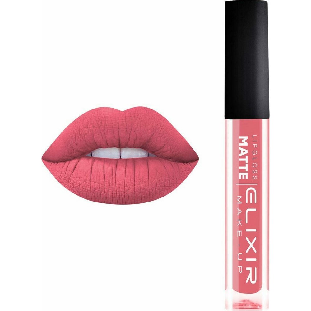 Elixir Make-up Liquid Lip Matte Κρεμώδες Ματ Κραγιόν, 377 Punch Elixir Make-up Liquid Lip Matte Κρεμώδες Ματ Κραγιόν, 377 Punch