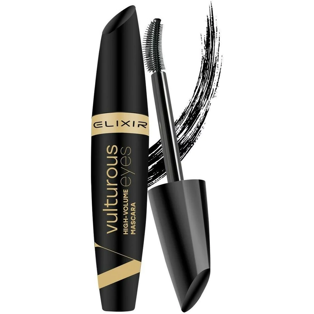 Elixir Make-Up Vulturous Mascara Μάσκαρα Μαύρη 898, 13ml