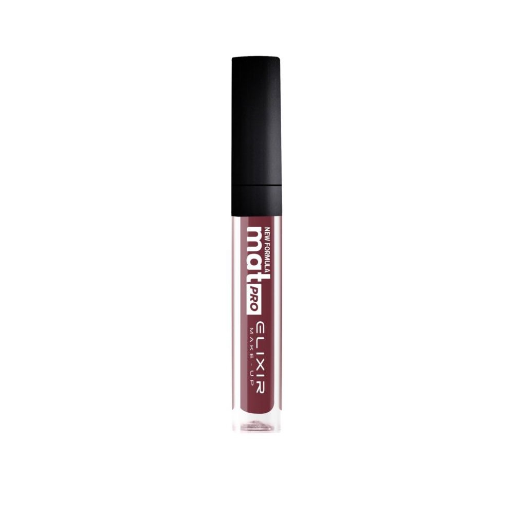 Elixir Make-up Lip Mat Pro Υγρό κραγιόν, No443 Puce