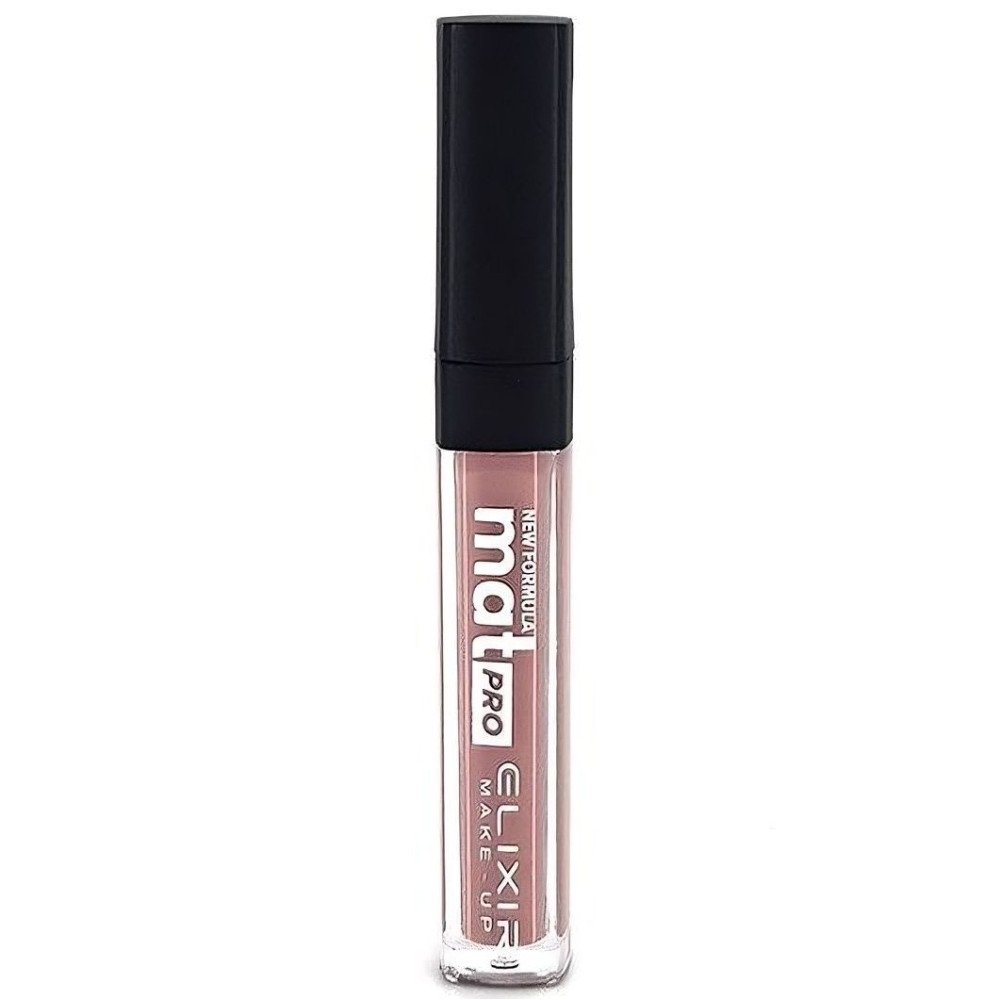 Elixir Make-up Liquid Lip Mat Pro Matte Κραγιόν, 457 Nude Chestnut