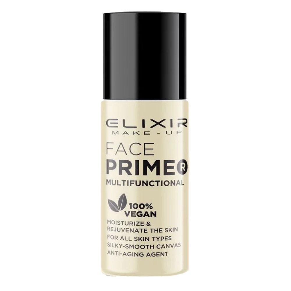 Elixir Make-Up Face Primer Multifunctional Βάση Μακιγιάζ Πολλαπλών Χρήσεων, 25ml