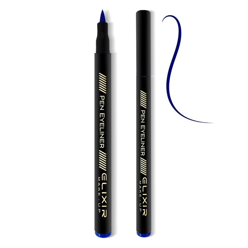 Elixir Make Up Eyeliner Pen Blue 889E, 1τμχ