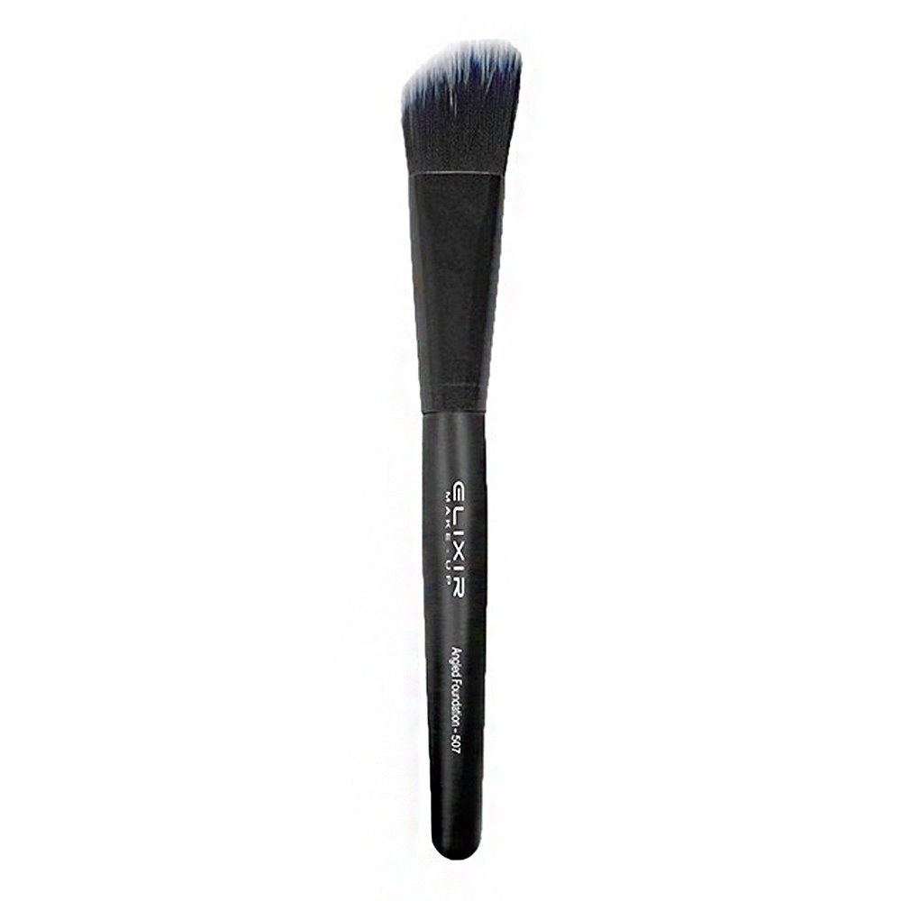 Elixir Make-Up Angled Foundation Brush Πινέλο 507, 1τμχ