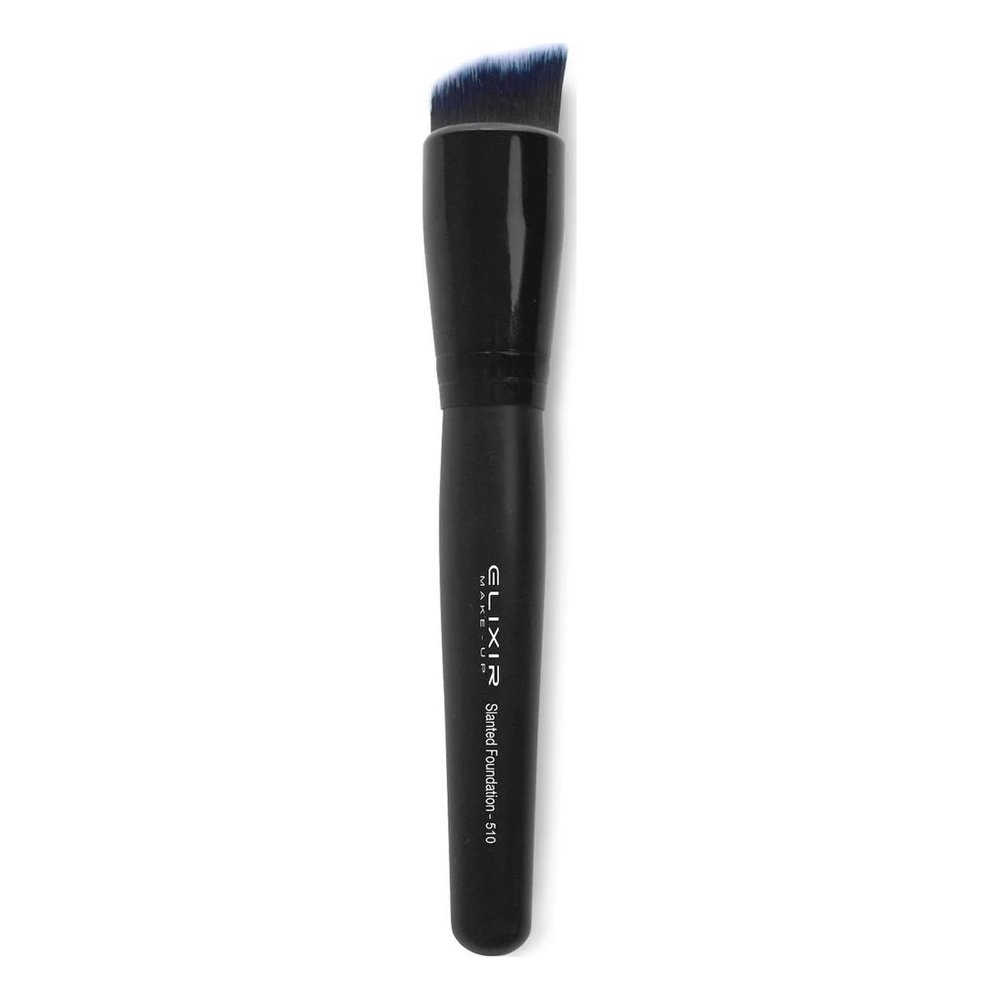 Elixir Make-Up Slanted Foundation Brush Πινέλο Make-up 510, 1τμχ